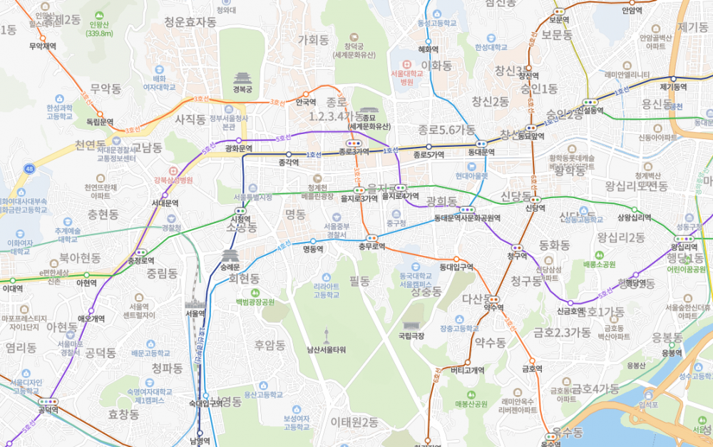 계획도시 경상남도 창원시가 주는 느낌