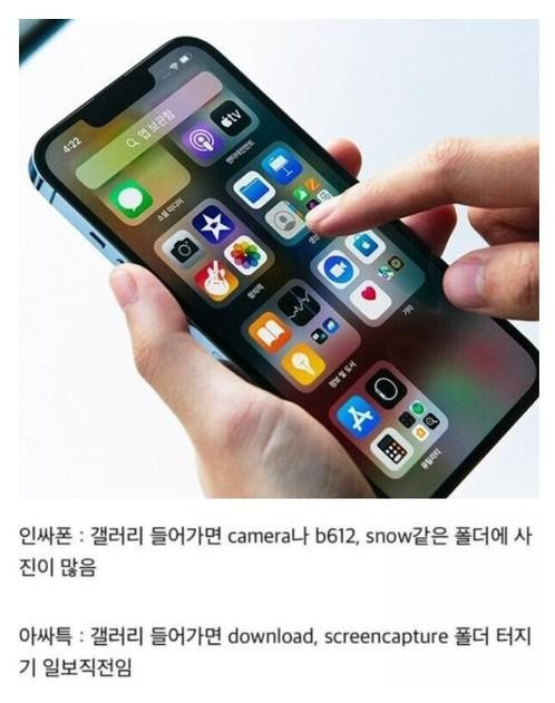 인싸와 아싸의 갤러리 차이점