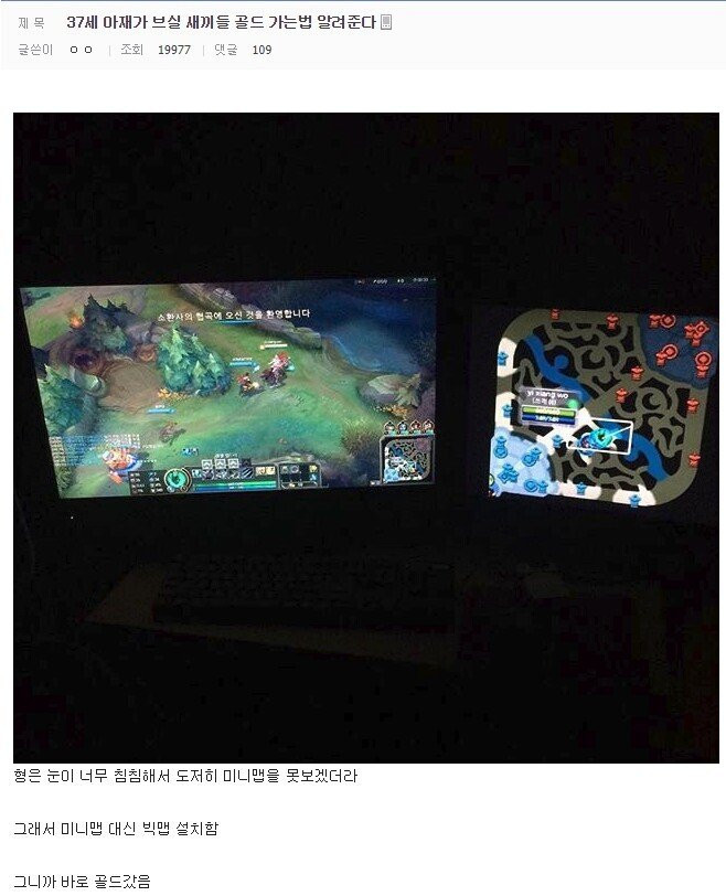 37세 아재가 롤 골드가는 방법