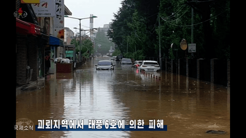 싱글벙글 북한에서 보도하는 남한