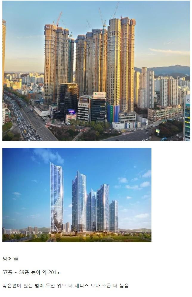 대구 범어동에 또 들어서고 있는 고층 아파트