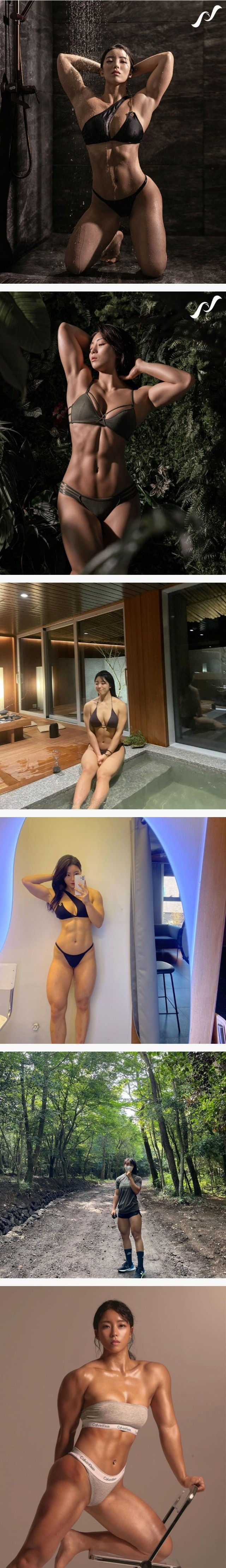 168cm / 71kg 크로스핏 선수의 몸매 ㄷㄷ