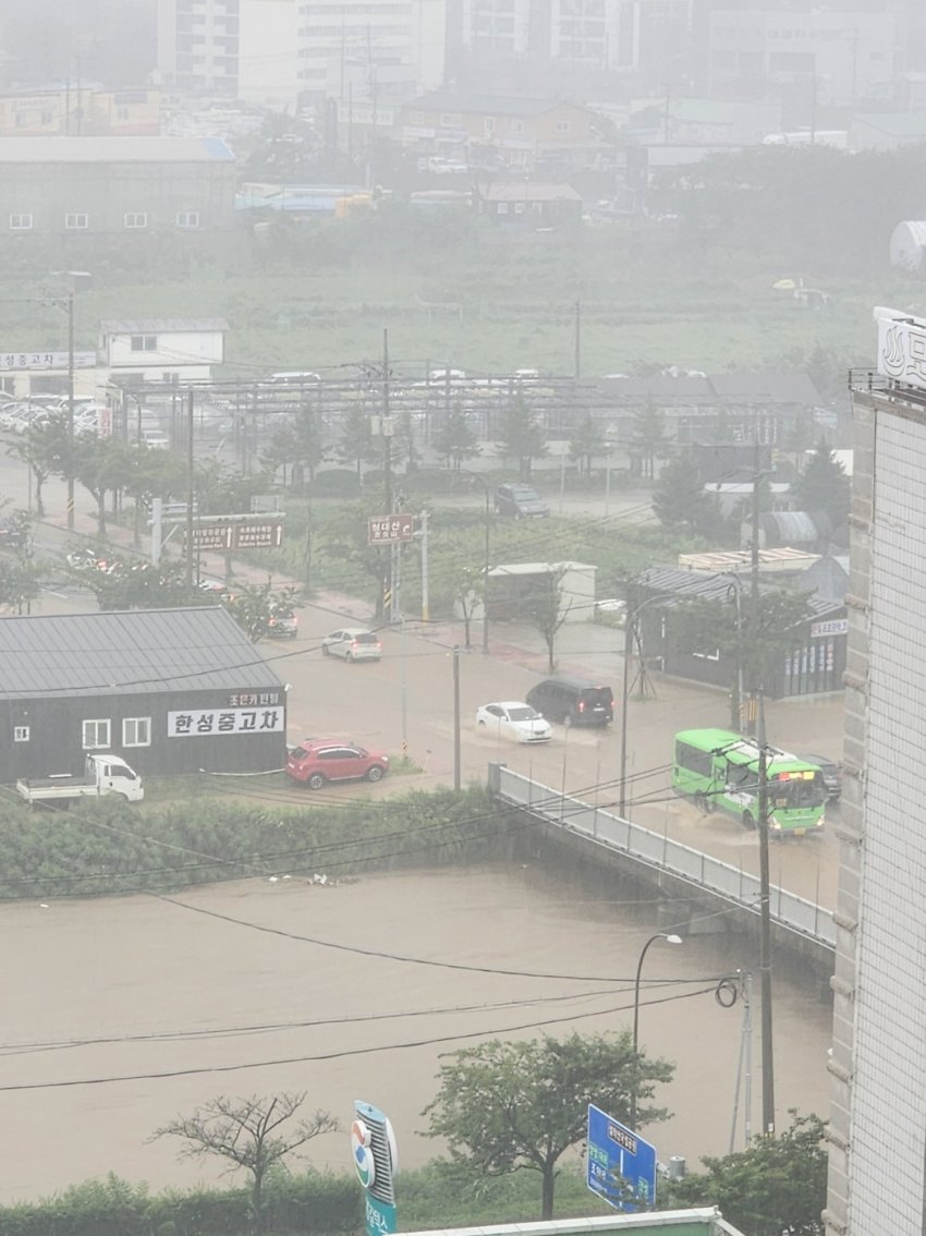 실시간 속초 태풍상황