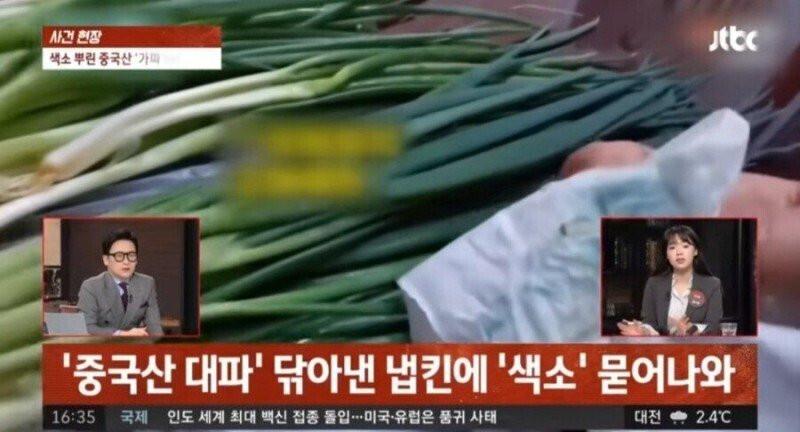 중국산 대파 근황