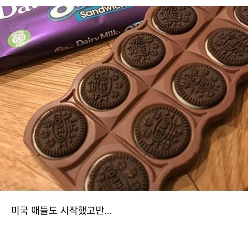 오레오 과대포장 수준